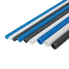 Соединитель для труб из ПВХ DN20 DN25 DN32, соединитель для орошения аквариума, водопроводная труба 48-50 см, белыйсинийсерый, 10 шт.