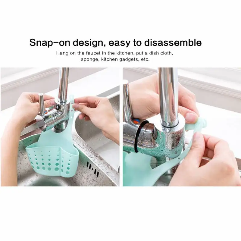 Регулируемый Кухонный Органайзер губка подвесная корзина для хранения