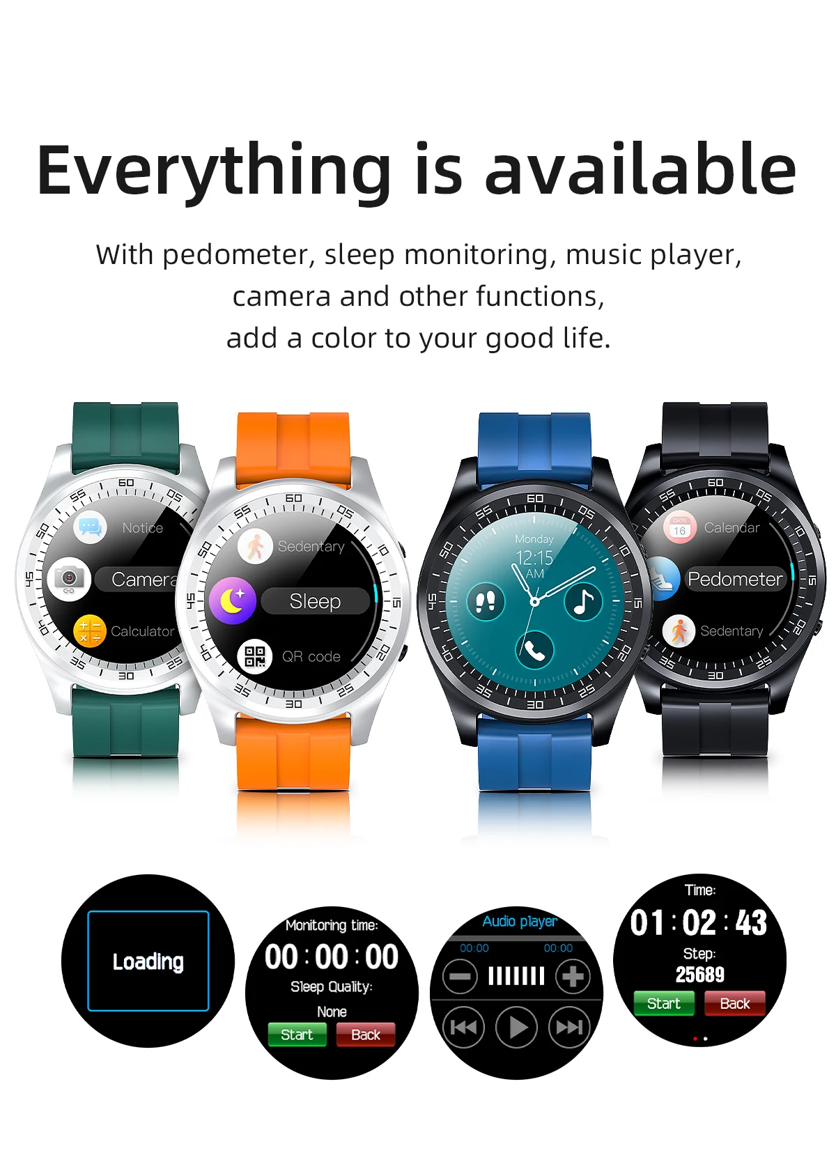 T20 Смарт-часы для 2G Sim TF карты модные Дистанционное Камера округлые ответ на вызов