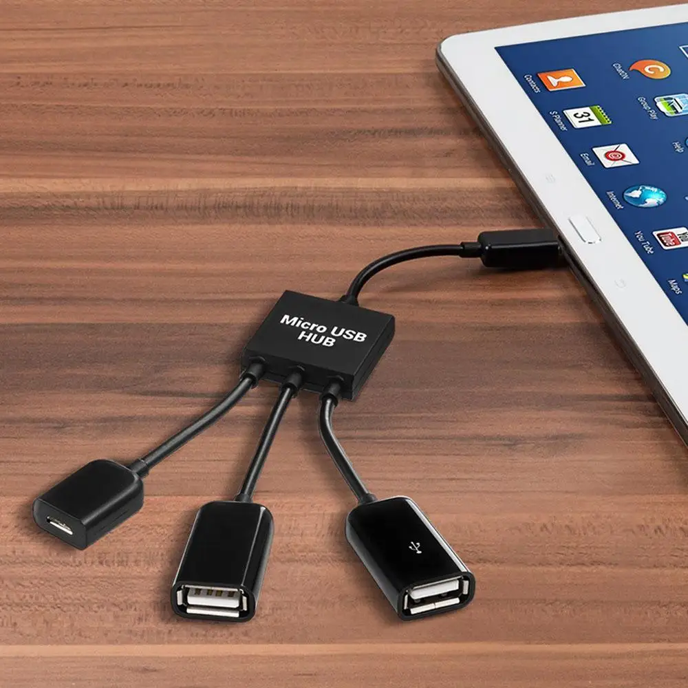 Адаптер-концентратор EastVita Micro USB OTG для смартфонов/планшетов сплиттер Apple Samsung Lenovo |
