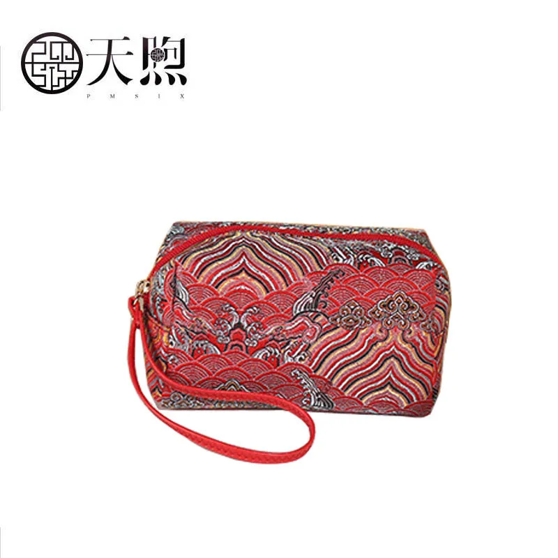 PMSIX 2020 New women canvas bag fashion handbags famous brands embroidered small quality clutch bags | Багаж и сумки