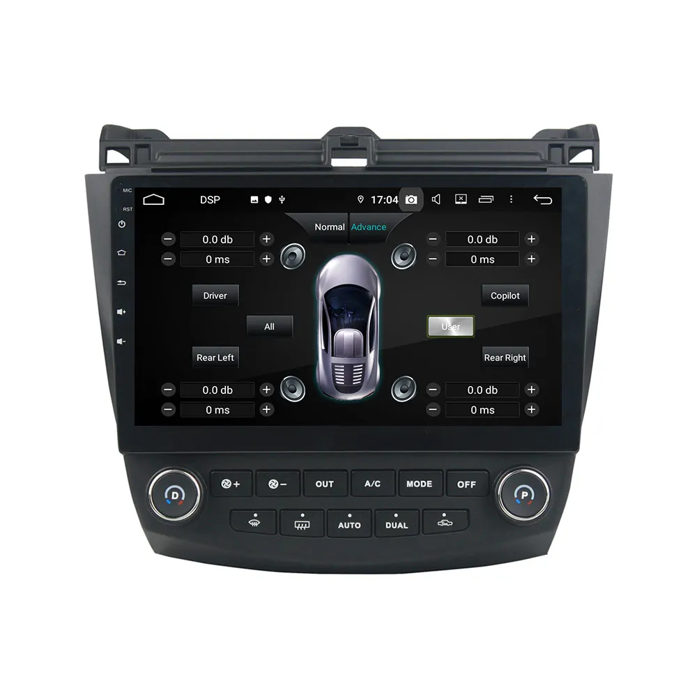 Android 9 8 ядерный с DSP для HONDA ACCORD 7 2003 2007 автомобильное радио видеоплеер мультимедиа