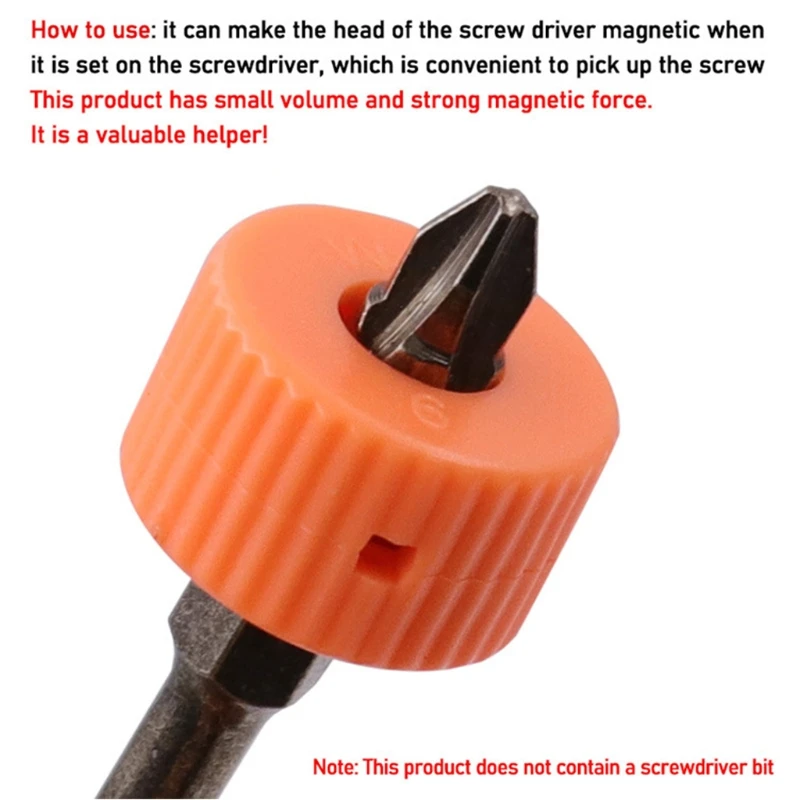 7mm Screwdriver Plus Magnetic Device Dual-use Degausser Magnetizer Demagnetizer Ring Screw Bits Pick Up Tool | Инструменты