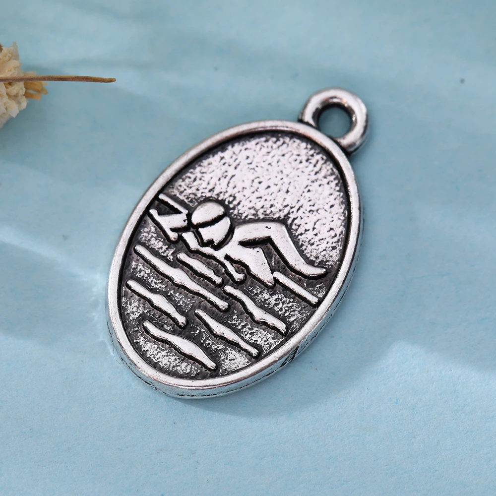 Skyrim 20 штук спортивные ювелирные изделия для рисования Подвески diy металлические