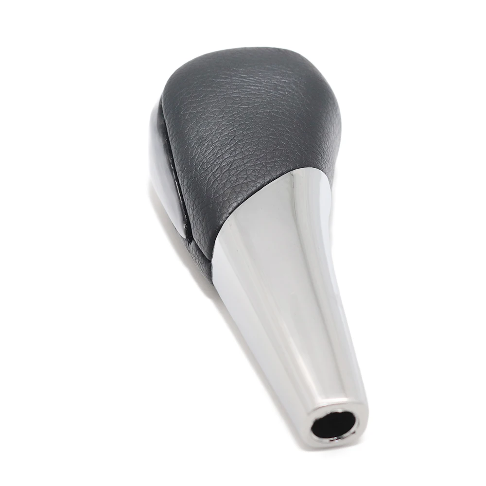 Universal Real Carbon Fiber Genuine Leather Car SUV Manual or Automatic Gear Shift Knob MT 5/6 Speed Stick Shifter Lever | Автомобили и