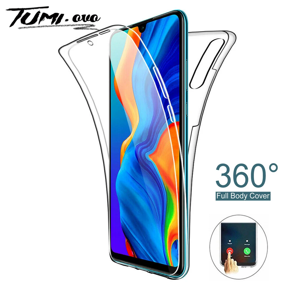 

360 Cover on for Huawei Honor 10i 20i P30 P20 Pro P9 P8 Lite 2017 Case Soft TPU For Huawei Y5 Y6 Y7 Prime Y9 2019 P Smart Cases