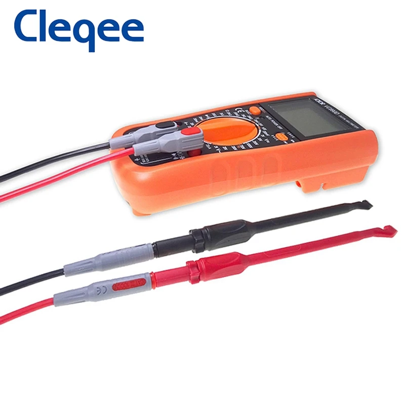 Мультиметр Cleqee P1033B комплект измерительных щупов с 4 мм банановыми разъемами щупы