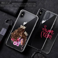 super mom phone case for iphone 11 12 pro max x xs xr 7 8 7plus 8plus 6s se soft silicone case cover
