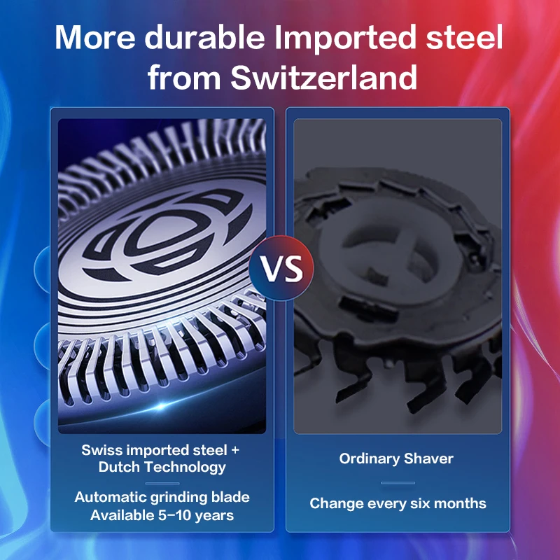 Philips профессиональная Бритва для электробритва S1103 полностью моющаяся с системой