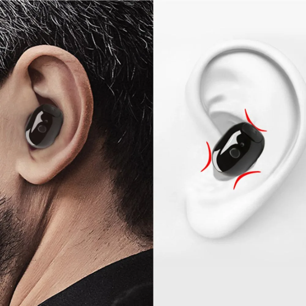 Bluetooth мини Беспроводные водонепроницаемые стерео наушники вкладыши Спортивная гарнитура наушники для бега плавания водонепроницаемый