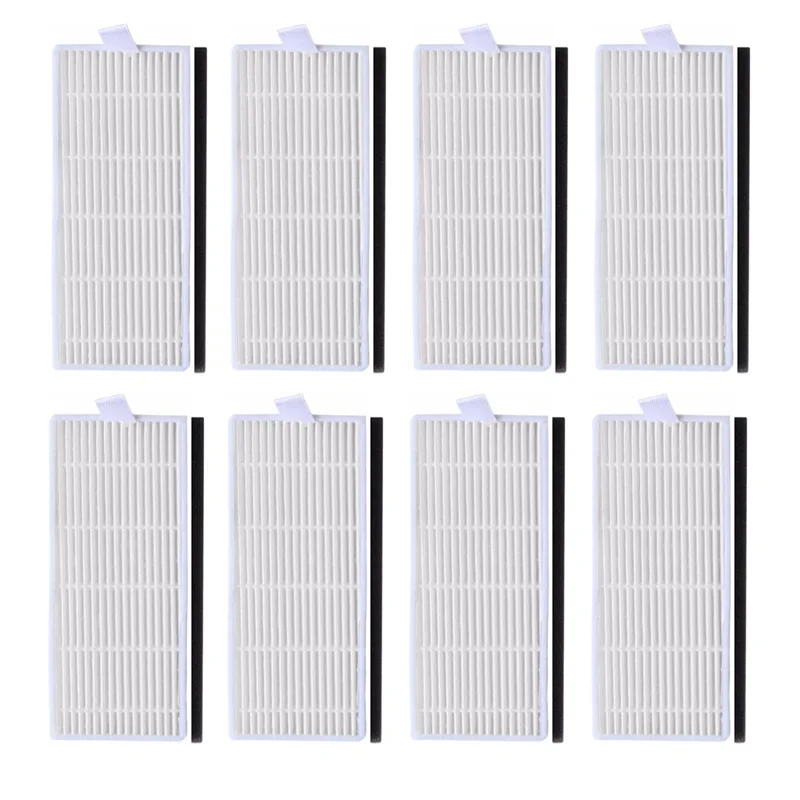 

8 Sets Robot Vacuum Cleaner HEPA Filter Sponges for Amibot Spirit H20 Robotic Vacuum Cleaner Filter Parts Replacement