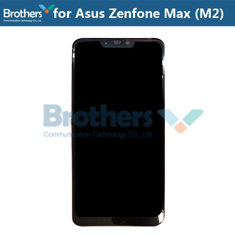 ЖК дисплей с рамкой для Asus Zenfone Max M2 ZB633KL сенсорный экран дигитайзером ASUS тестовый
