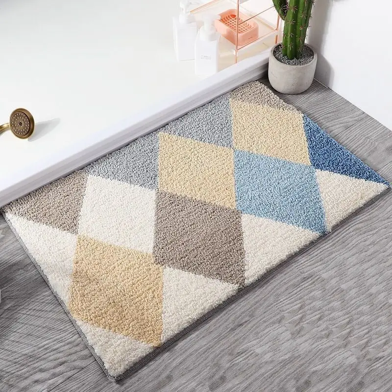 Домашний ковер для гостиной коврик ванной входной напольный нескользящий водный