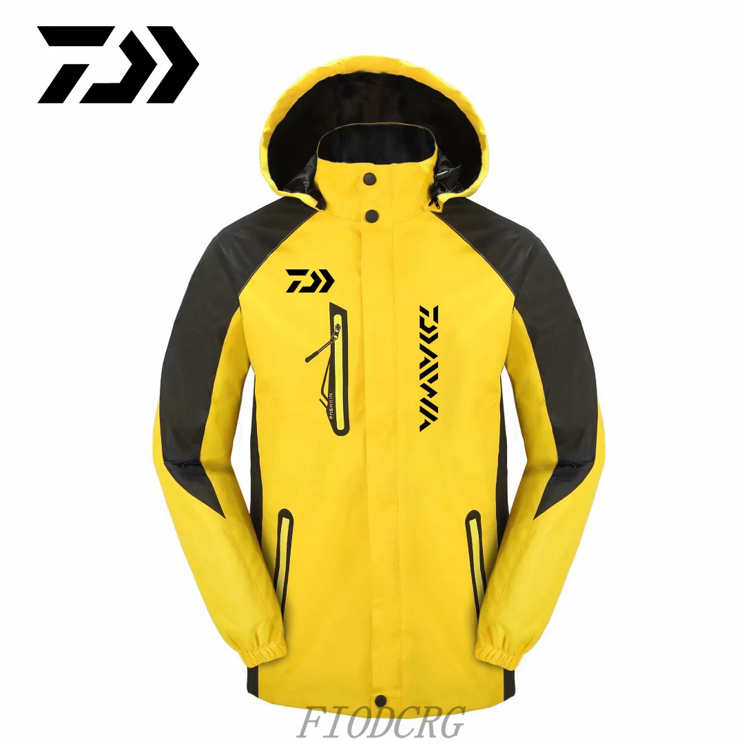 

Новинка, мужские зимние походные куртки Daiwa, уличная спортивная ветровка для рыбалки, скалолазания, треккинга, водонепроницаемая одежда для...