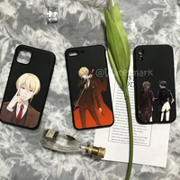 moriarty the patriot anime phone case for iphone 13 mini 12 11 pro max xs x xr 7 8 plus se 2020 silicone cover