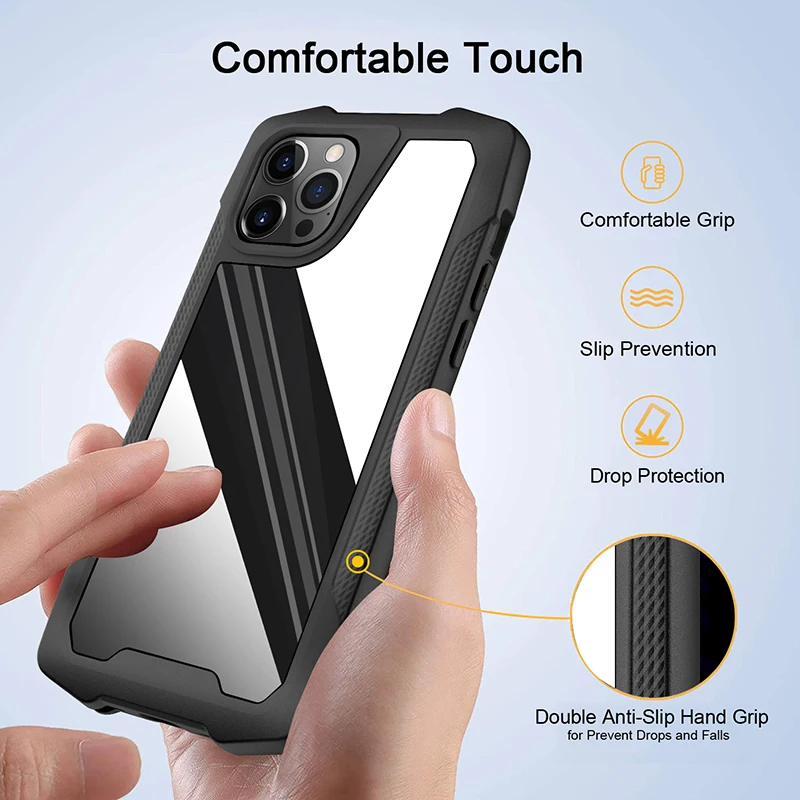 

Luxury Shockproof Camera Lens Protection Stainless Phone Case For iPhone 12 Pro Max Mini 11 XS XR 6 7 8 Plus Cover Fundas Coque