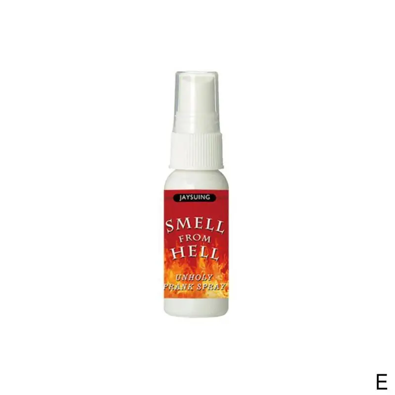 Хэллоуин мини вонючий пердеж спрей гаджеты озорной Шуточный реквизит игрушки для снятия стресса милые подарки 1 шт - Цвет: E