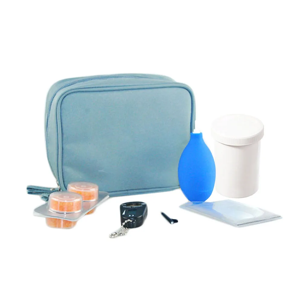 drying kit-01 Набор для сушки слухового аппарата Dessicant банка для сушки батареи тестер для очистки буфера ушной серы инструмент для удаления 7 в 1 - Цвет: drying kit-01
