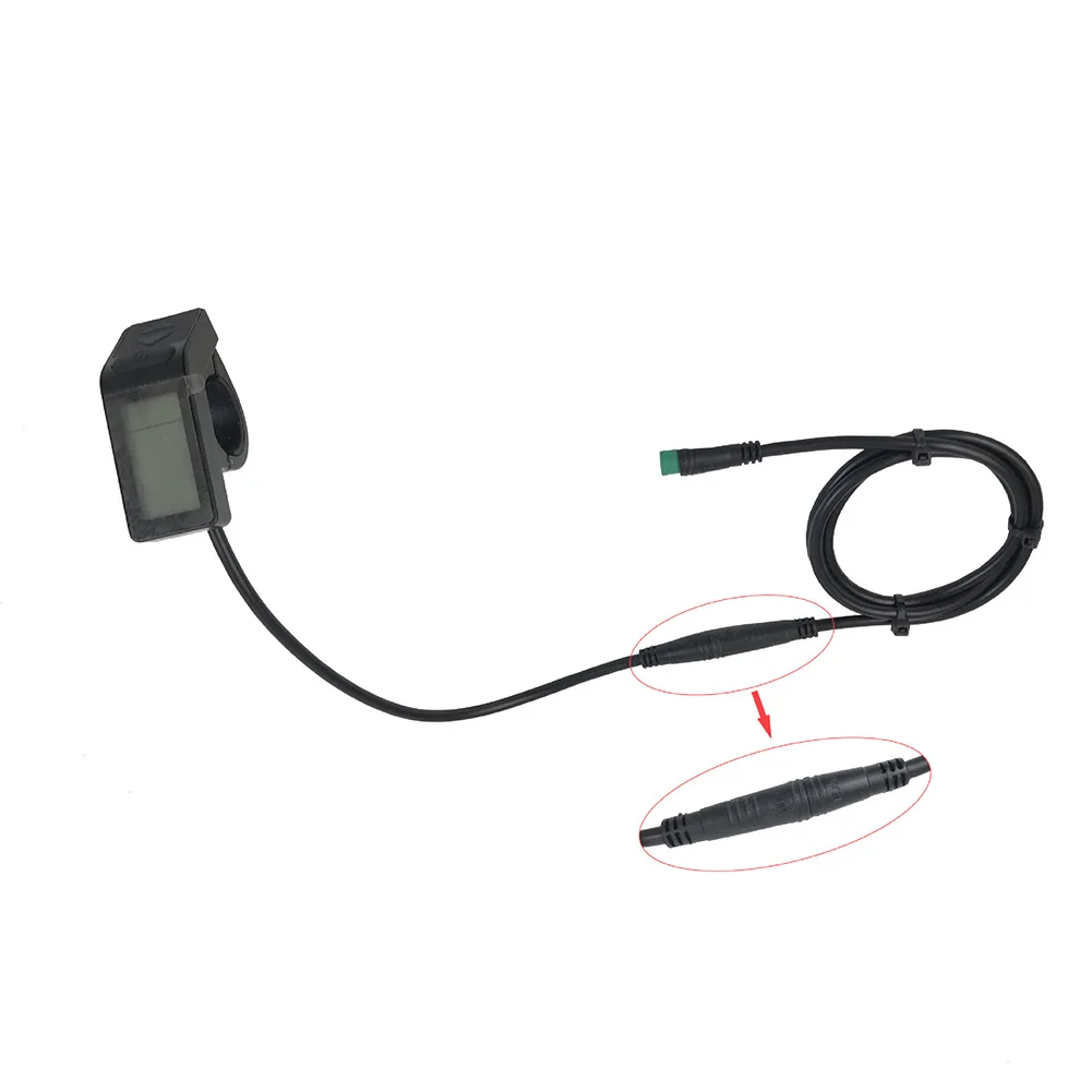 

Удлинительный кабель для электровелосипеда, Удлинительный кабель для электровелосипеда Bafang для мотора КТ «штырь-гнездо», сменный Соединит...