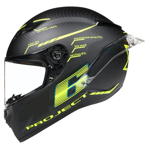 4 X анфас мотоциклетный шлем(не настоящее углеродное волокно) Casco De Moto DOT Сертифицированный Capacete Гонки Мотокросс по бездорожью - Цвет: 4