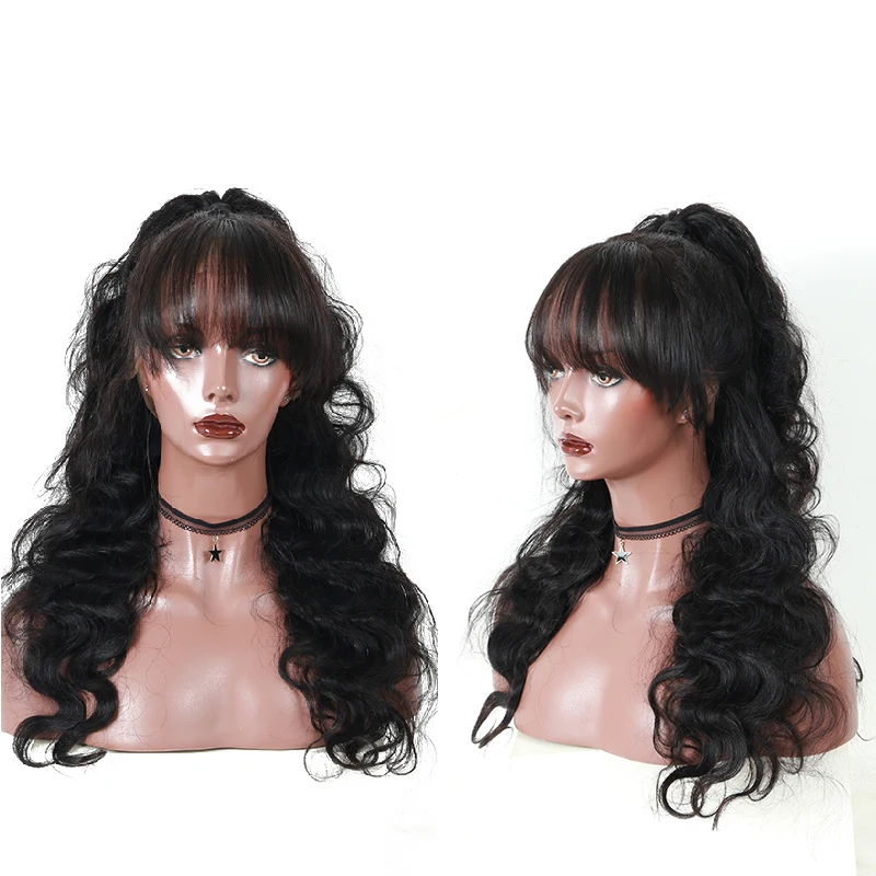 

Pre Plucked Full Lace Wig With Baby Hair Body Wave HD Transparent 360 Full Lace Human Hair Wigs Lace Front Wig Ever Beauty