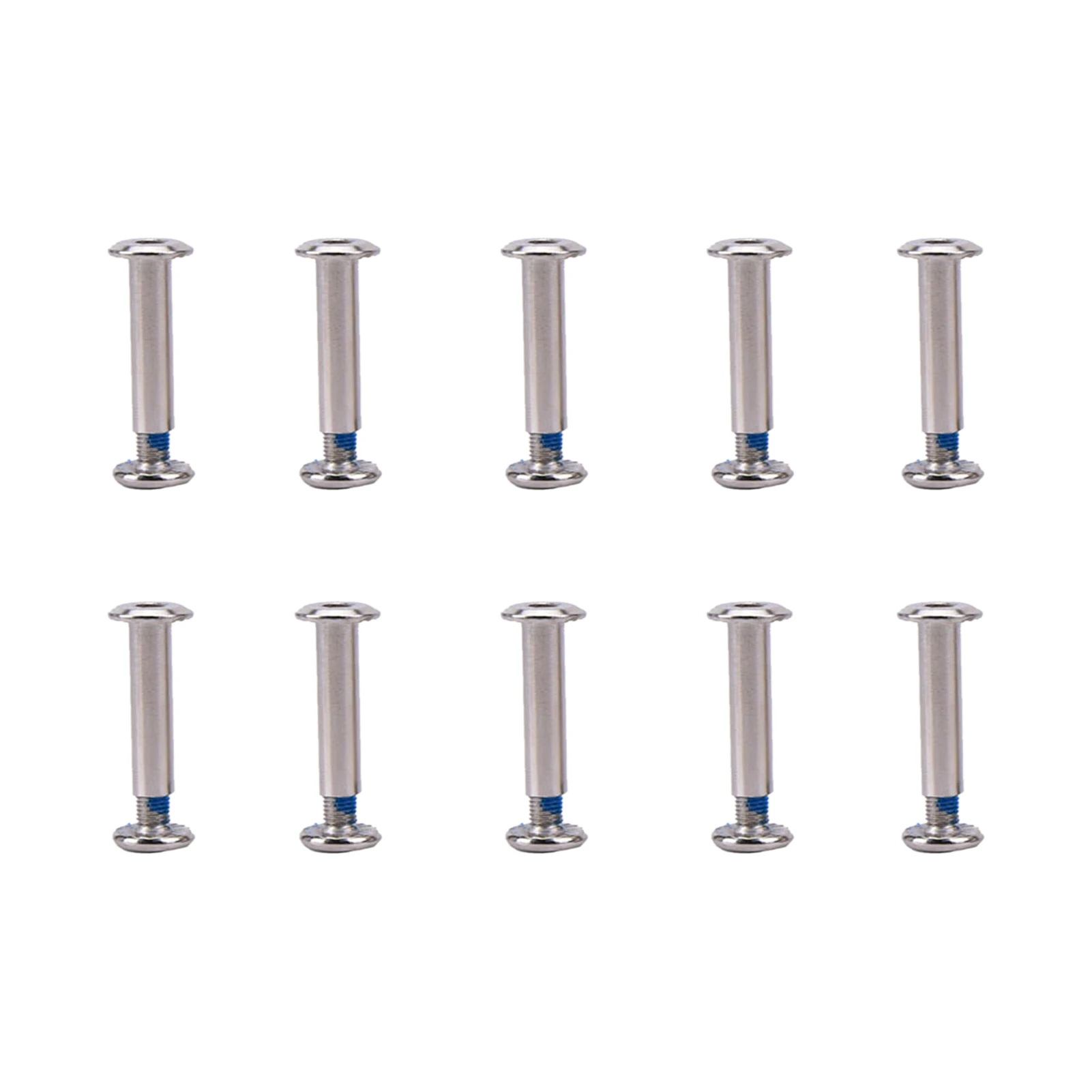 

10pcs Roller Skating Professional Replacement Part Fitting Hardware Inline Skate Bolt 30mm 36mm Wheel Axle Iron Galvanized Solid