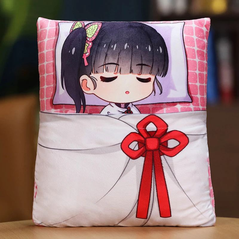

Funny Pillow Demon Slayer Throw Pillows Animation peripherals Plush Quilt Cute Cartoons Kamado Tanjirou Nezuko Rengoku Kyoujurou
