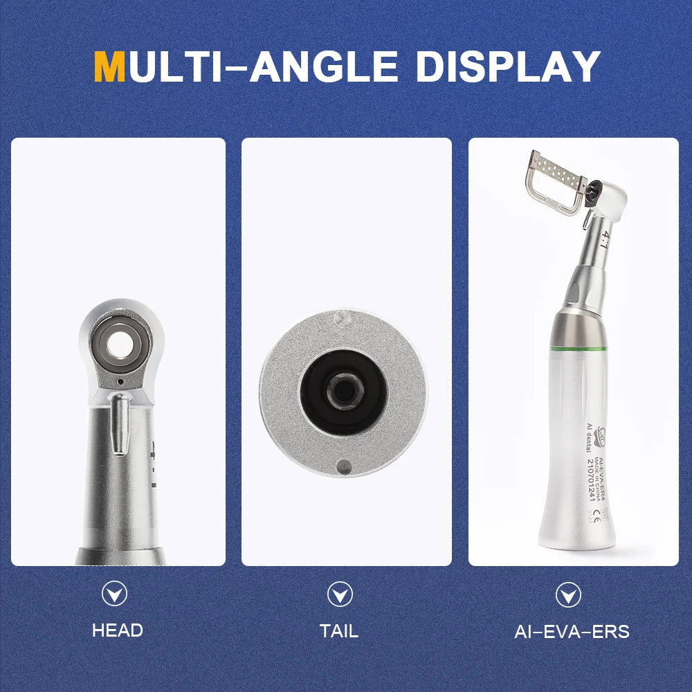 Orthodontic tools 4:1 dental low speed handpiece interproximal strips reciprocating with IPR system contra angle handpiece ERS