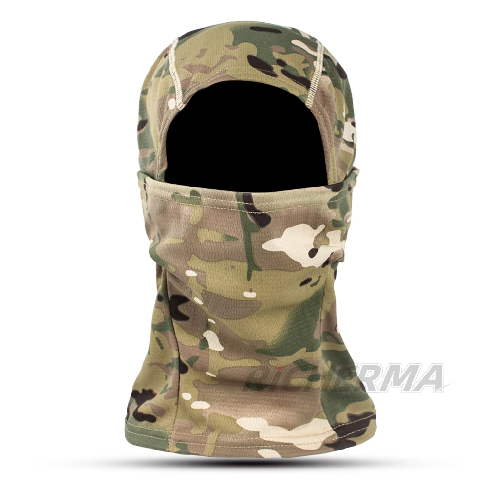 Зимняя мотоциклетная маска на все лицо Мужская Балаклава из CS камуфляжная