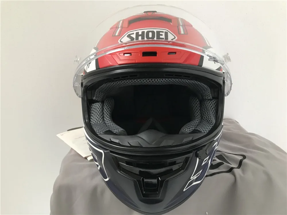 Мотоциклетный шлем в горошек с полным лицом зимний модный быстросъемный шлем