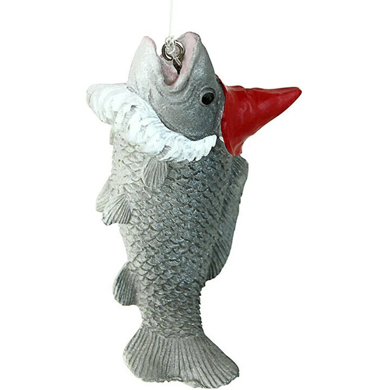 

The Fishing Gnome Sitter Garden Gnome Statue Cute Gift Outdoor Decoration JS23