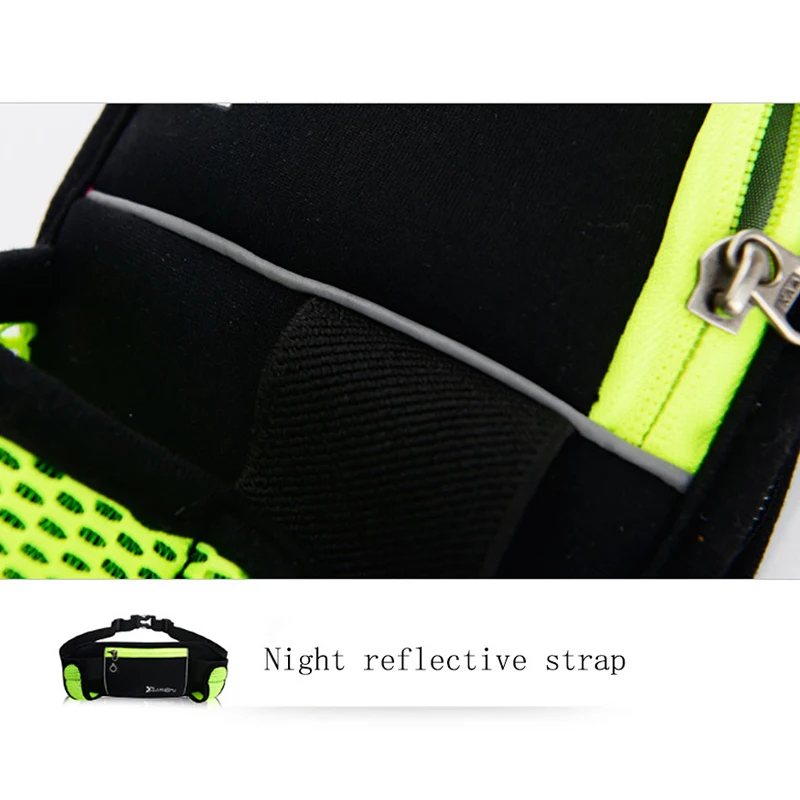 Новая спортивная сумка для бега на открытом воздухе с бутылкой воды