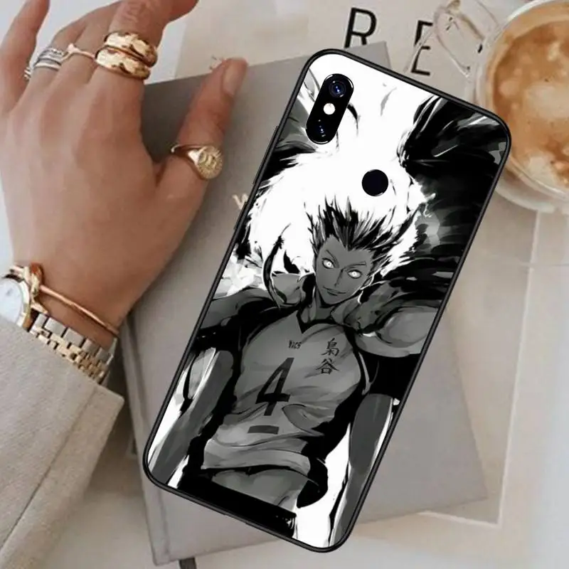 

Haikyuu Bokuto Koutarou anime Phone Case For Xiaomi Redmi note 7 8 9 t max3 s 10 pro lite funda coque shell cover