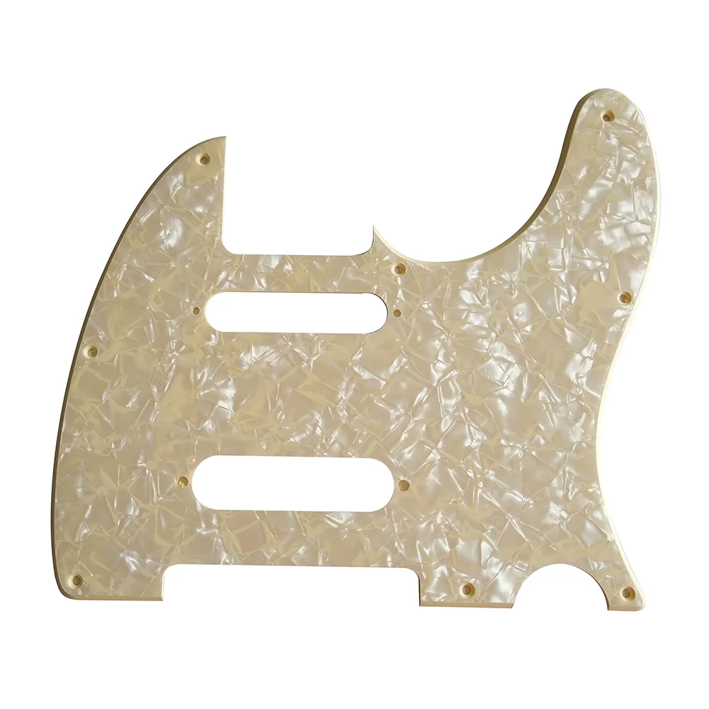 

Xinyue Custom Guitar Parts - For US 8 Screw Holes Nashville SS Single Pickups Tele Guitar Pick Guard Scratch Plate