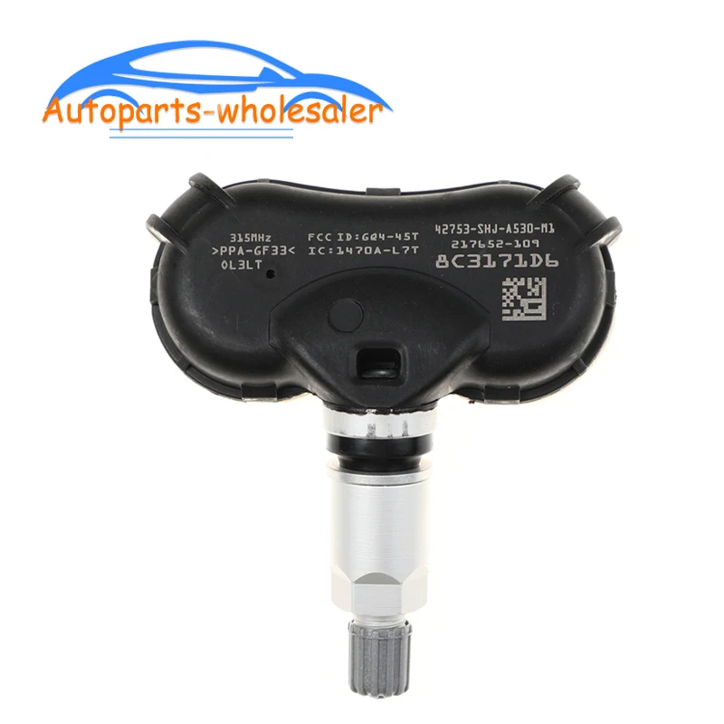 Новый Автомобильный датчик давления в шинах 42753-SHJ-A53 42753SHJA53 для Honda Acura TPMS, автозапчасти