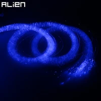 alien 0 75mm 2m sparkle flash point pmma plastic fiber optic cable lighting wedding holiday birthday party christmas decoration
