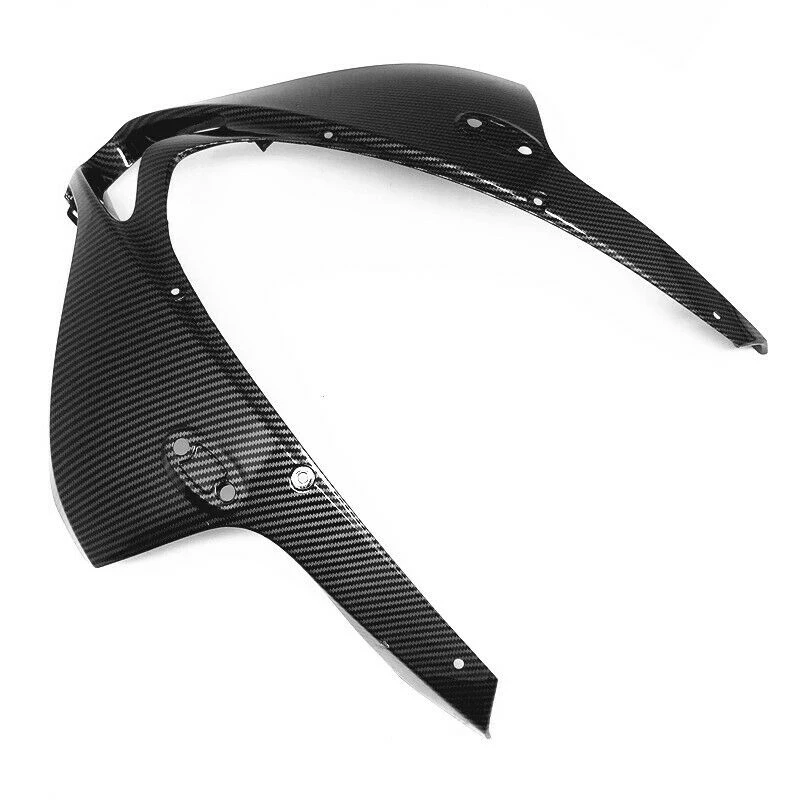 motorcycle parts carbon fiber fairing front part protective shell abs injection molding suitable for honda cbr600rr 2007 2012 free global shipping