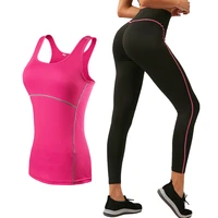2021 sports running cropped top leggings set women fitness suit yoga sets gym trainning set clothing workout fitness women yo
