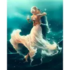 Рамка Gatyztory по номерам для взрослых и детей, ручная краска, масляная краска для танцев, пар, рисование на холсте, сделай сам, подарок, украшение для стены дома