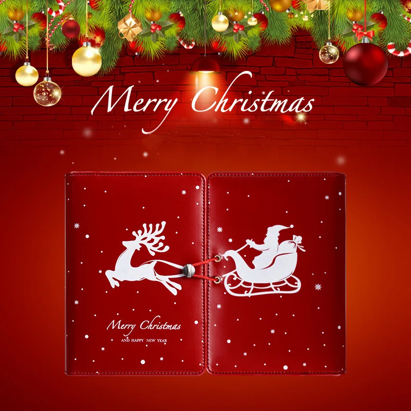 A6 Рождественская записная книжка многофункциональный свободный листовой журнал