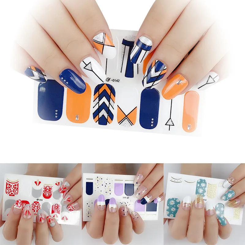 Оптовая продажа дизайн ногтей маникюр Декор сделай сам наклейки для блестящий