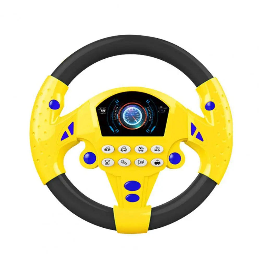 

Simulation Steering Wheel Toy Rhythm Training Driving Wheel with Music Kids Small Driving Controller Steering Wheel Toy