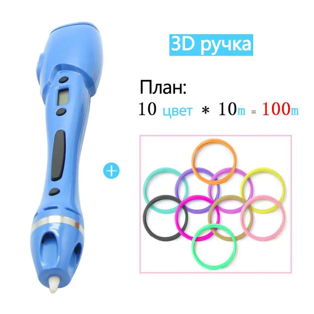 3D печать ручка оригинальные подарки 12 в 3д Ручка Карандаш для рисования sthift PLA