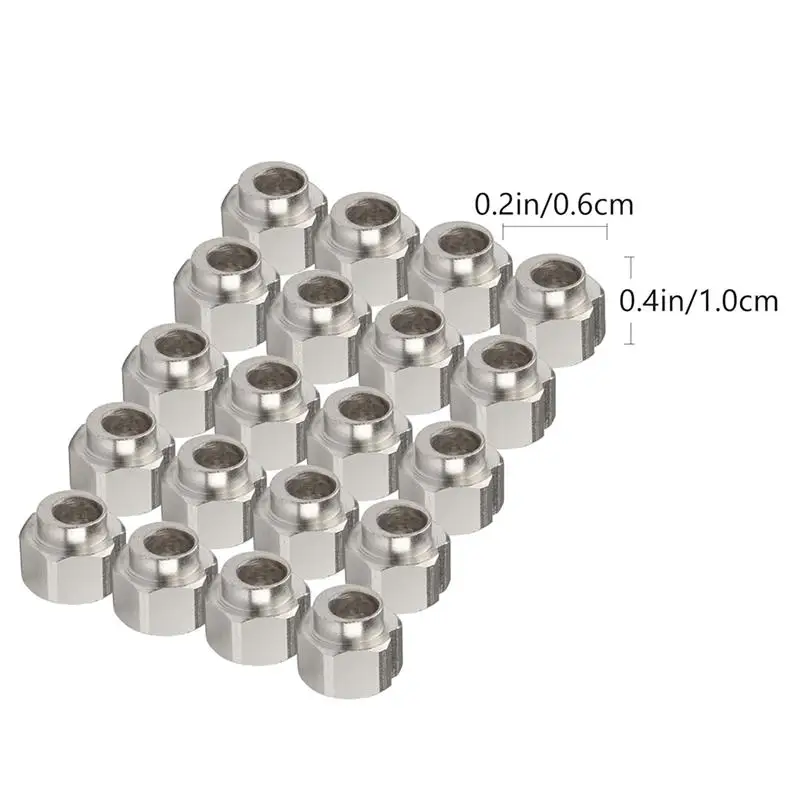 20 шт. 3D Эксцентриковая V-образная прокладка отверстие углубление канавки