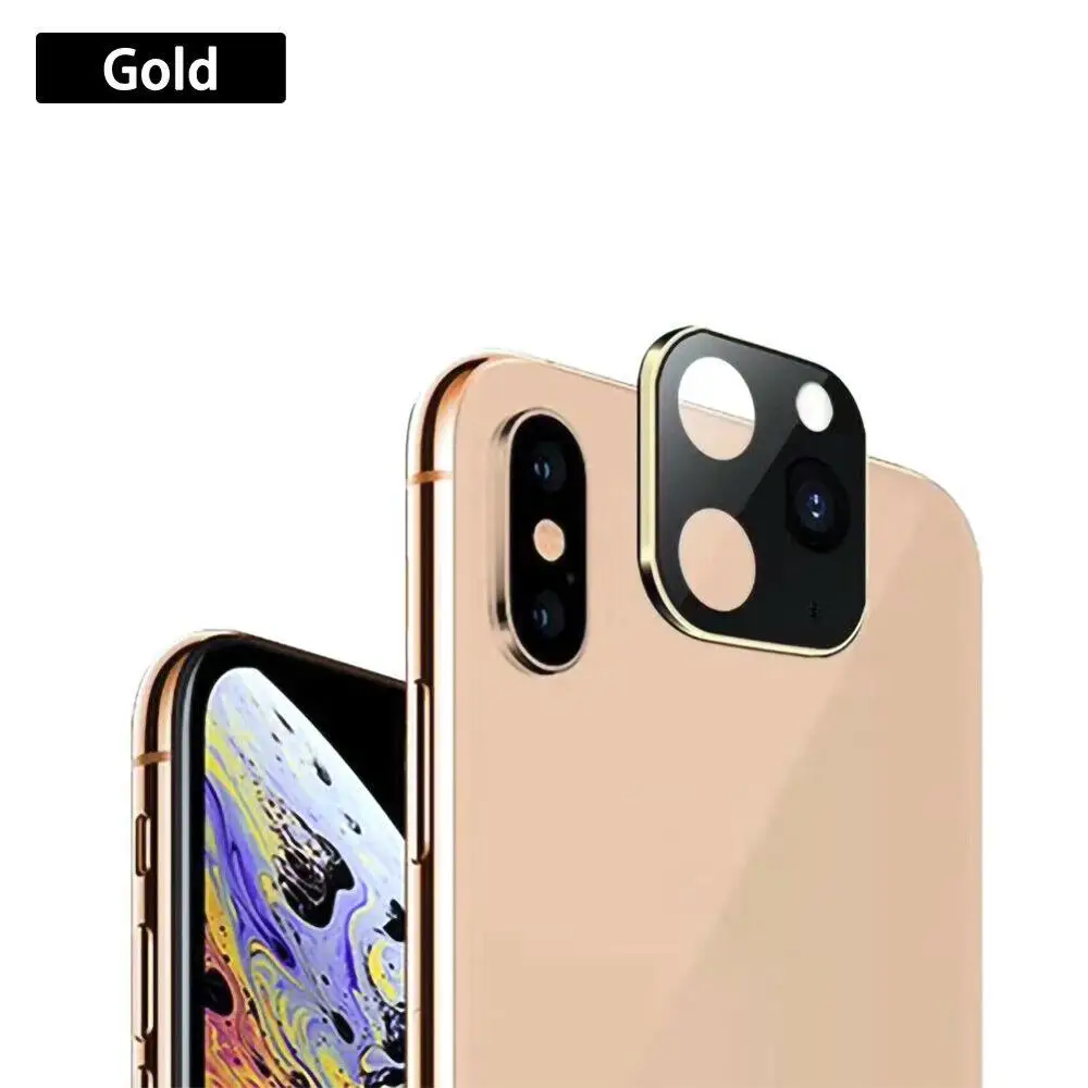 Наклейка для объектива iPhone X XS MAX с секунд на 11 PRO Модифицированная крышка камеры