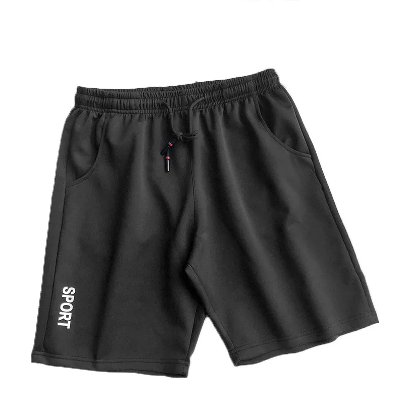 

2021Casual shorts men's summer Five Points large trunks trendy couple beach pants running fitness sports pants breathable