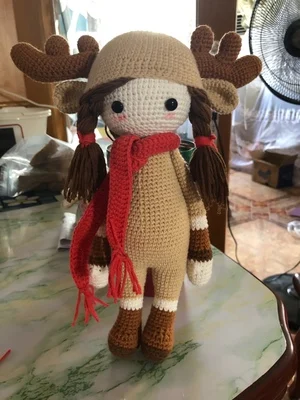 Милая кукла LALALA ручной работы вязаная игрушка подарок лучший подарок на день рождения(готовая, не сделай сам) шерстяная вязаная кукла