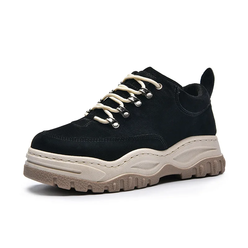 

Fall 2020 New Men 's Shoes Student Sneakers Men 's Korean Version of Casual Shoes Running Shoes Platform Shoes Winter PU Rubber