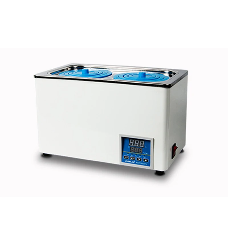 

Water Bath Electro-Thermal Double Hole Digital Display Instrument Constant Temperature Rapid Heating Stainless Steel Liner