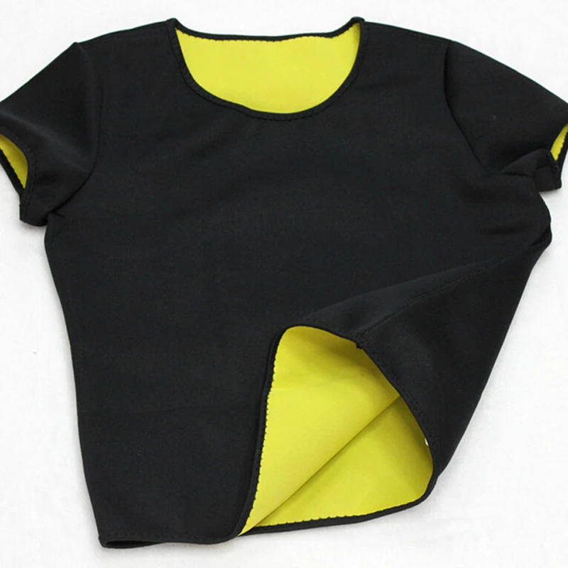 Shaper Shirt Unisex Neoprene T For Sweating Shapewear Women Slimming Vest Sweat Sauna Tank Top Abdomen Fat Burning | Женская одежда